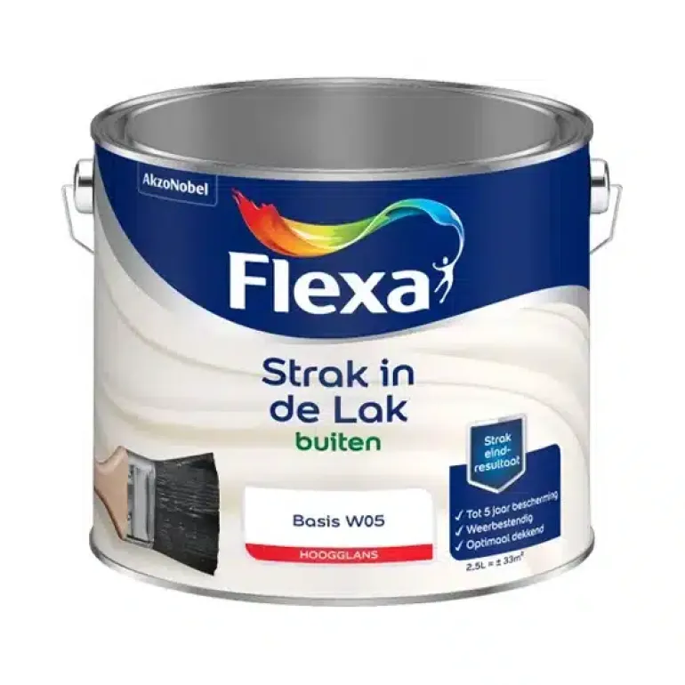Flexa Strak in de Lak Buitenlak Hoogglans