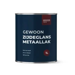 Gewoon Zijdeglans Metaallak