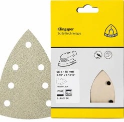 Klingspor Schuurpapier Delta 98×148 mm (5 stuks)