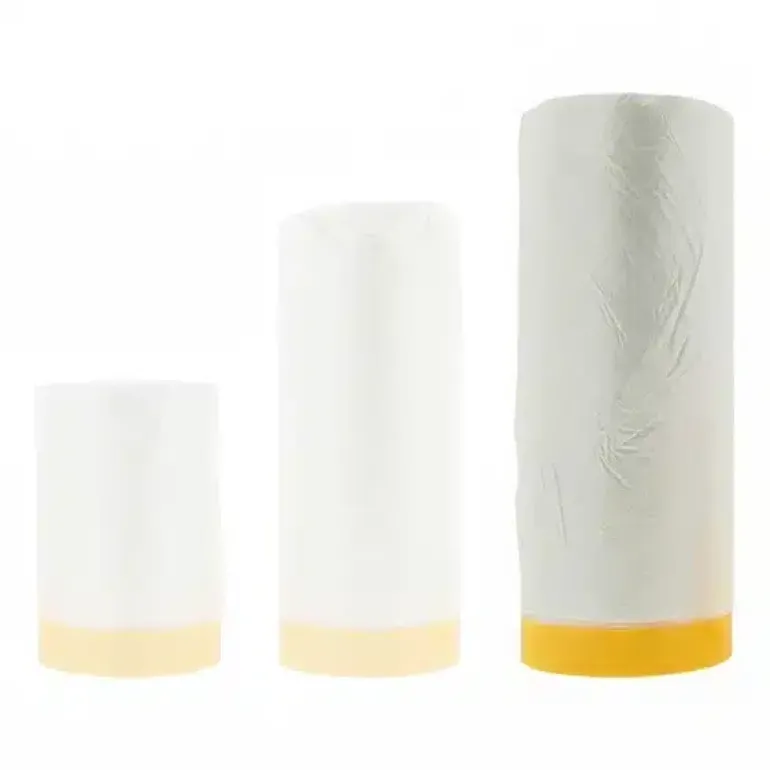 Masking Schilderstape Geel + Folie
