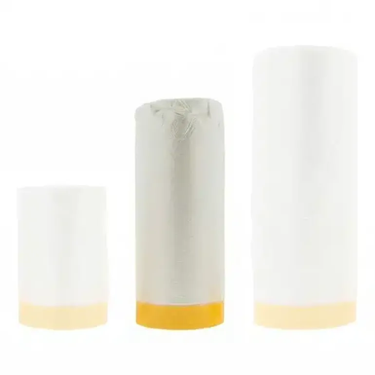 Masking Schilderstape Geel + Folie