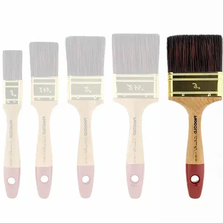 ProGold Exclusive Red Platte Kwast 7150