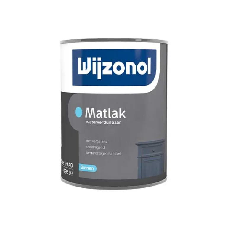 Wijzonol Matlak Waterverdunbaar