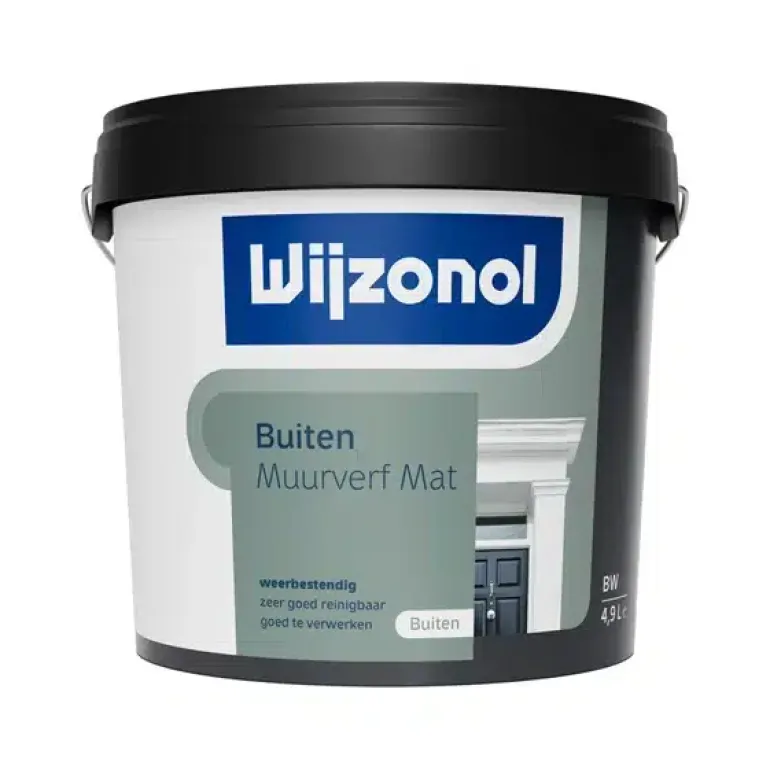 Wijzonol Muurverf voor Buiten Mat