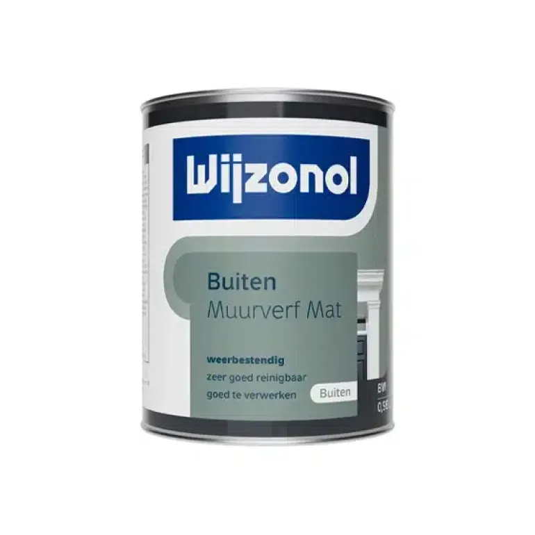 Wijzonol Muurverf voor Buiten Mat